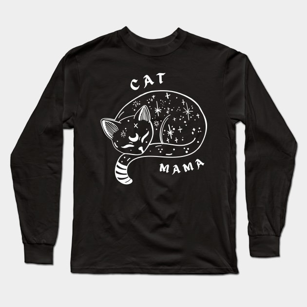 Cat Mama Long Sleeve T-Shirt by Free Spirits & Hippies